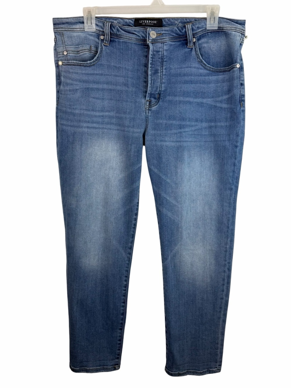 Liverpool | Blue Light Wash The Boyfriend Jeans